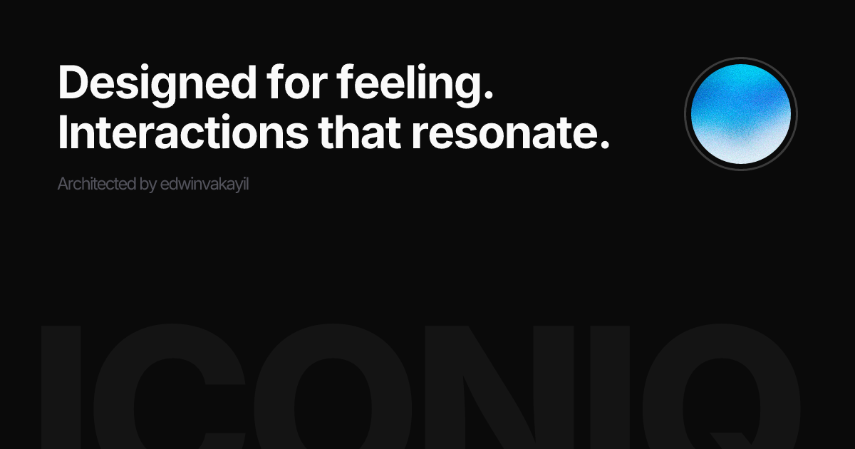 @iconiq preview